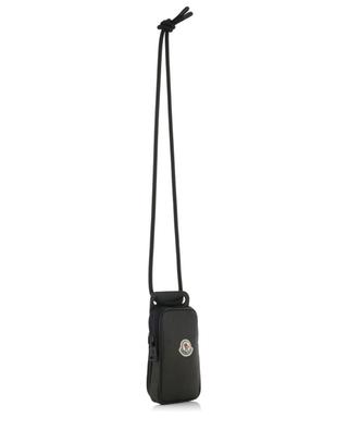 Trousse de téléphone en ripstop et cuir logo coq MONCLER