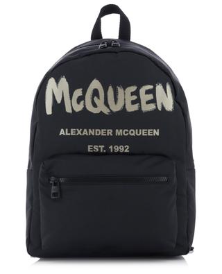 Rucksack aus Nylon McQueen Graffiti Metropolitan ALEXANDER MC QUEEN