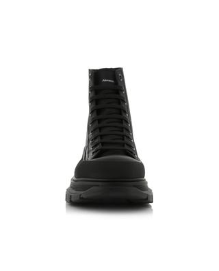 Tread Slick lace-up nylon ankle boots ALEXANDER MC QUEEN