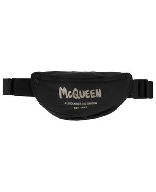 McQueen Graffity nylon belt bag ALEXANDER MC QUEEN
