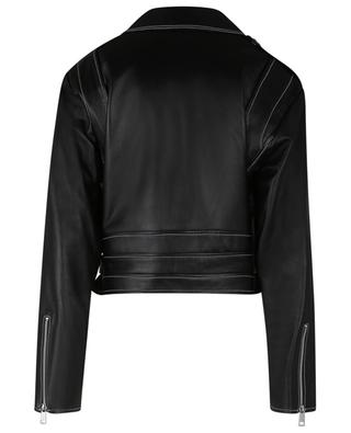 Gioia oversized leather biker jacket ARMA