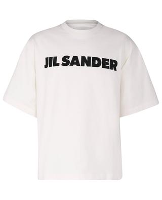 T-shirt décontracté en jersey lourd imprimé logo JIL SANDER