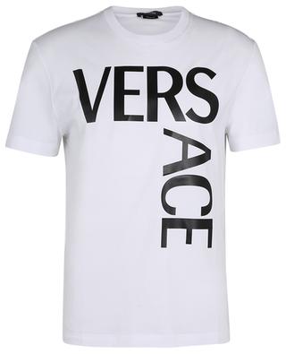 Kurzarm-T-Shirt mit Logoprint Taylor Fit VERSACE