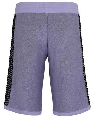 Greca jacquard knit shorts VERSACE