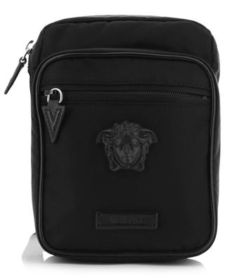 Medusa Pouch nylon and leather bag VERSACE