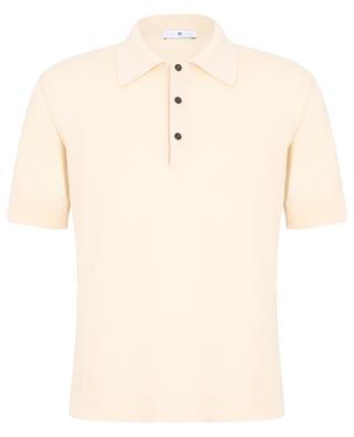Cotton and silk short-sleeved polo shirt PT TORINO COLLECTION