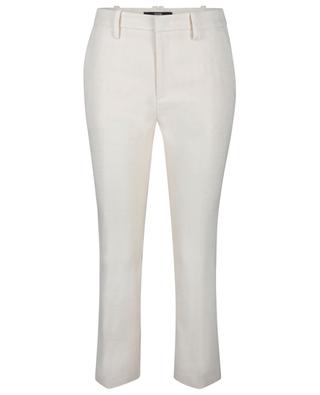 Emery cotton-blend slim fit trousers SLY 010