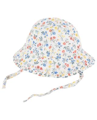 Floral cotton baby floppy hat PETIT BATEAU