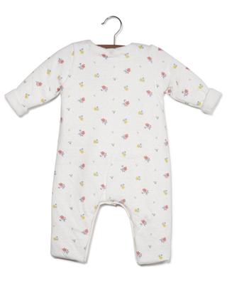 Printed padded jersey baby all-in-one PETIT BATEAU