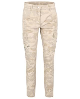 Cotton-blend straight trousers CAMBIO