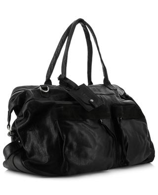 Pirro grained leather weekender bag YOUNG POETS SOCIETY