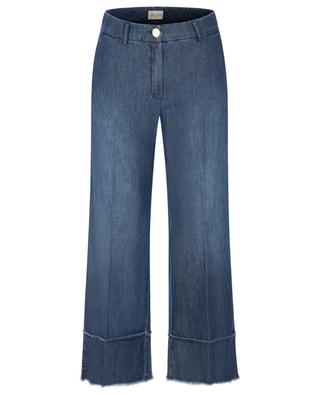Mia frayed high-rise wide-leg jeans SEDUCTIVE