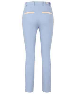 Franziska cotton-blend slim-fit trousers SEDUCTIVE