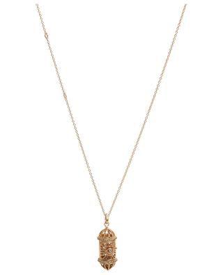 Sefer Aleph gold-plated pendant with pearls BOHEMIAN RHAPSODIE PARIS