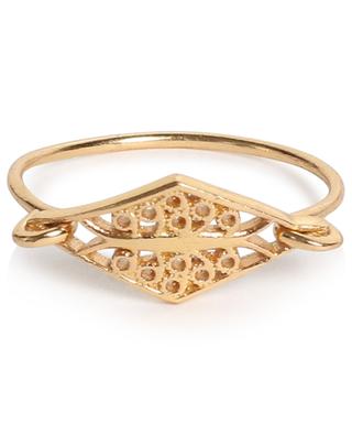 Ada Gold-plated ring BOHEMIAN RHAPSODIE PARIS