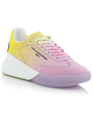 Loop pink colour gradient low-top lace-up sneakers STELLA MCCARTNEY