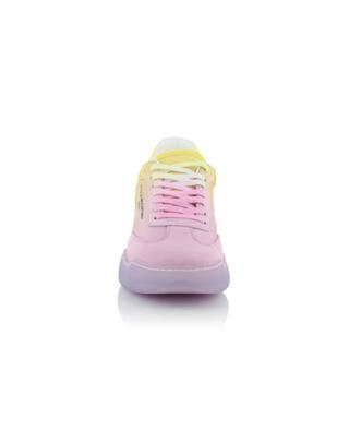 Loop pink colour gradient low-top lace-up sneakers STELLA MCCARTNEY