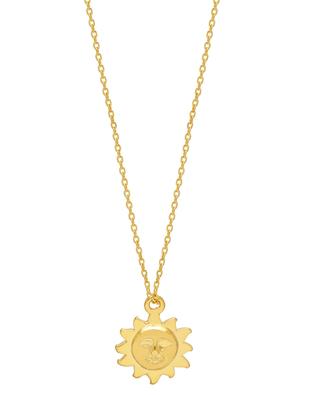 Necklace with sun face pendant ESTELLA BARTLETT