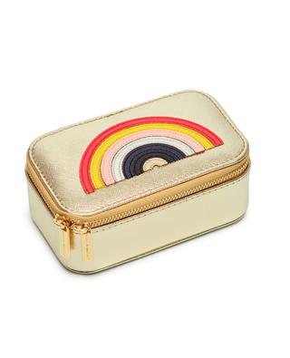Mini jewellery box with rainbow print ESTELLA BARTLETT