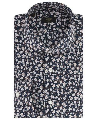 Floral cotton long-sleeved shirt BARBA