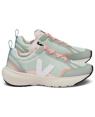 Canary Alveomesh girls' low-top lace-up sneakers VEJA