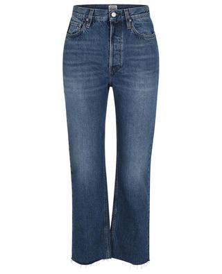 Classic Cut Mid Blue organic denim straight-leg jeans TOTÊME