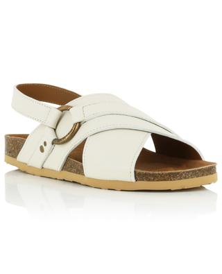 Lyna flat leather sandals SEE BY CHLOE