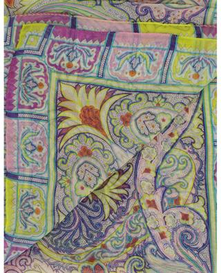 Bombay pop cashmere print chiffon shawl ETRO