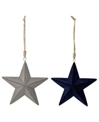 Set of two hanging Christmas stars BLOOMINGVILLE