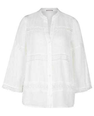 Rimota long sleeve linen blouse HEMISPHERE