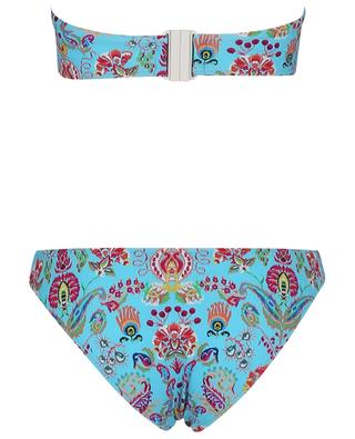 Bandeau-Bikini mit floralem Paisley-Print ETRO