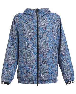 Hooded Paisley printed windbreaker jacket ETRO
