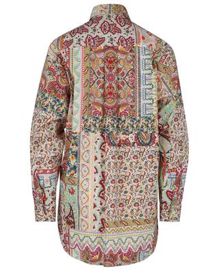 Oriental patchwork printed oversize shirt ETRO