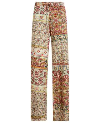 Patchwork printed straight jogging trousers ETRO