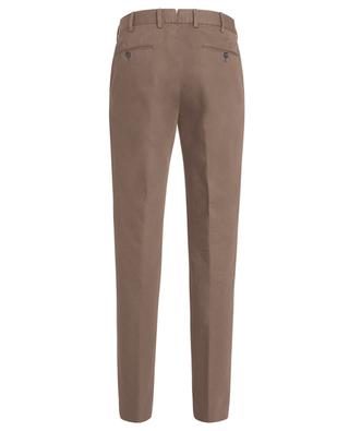 Summer Chino trousers in cotton and linen ERMENEGILDO ZEGNA