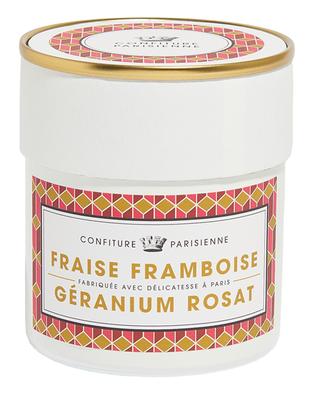 Konfitüre Erdbeere, Himbeere und Rosat-Geranie - 250 g CONFITURE PARISIENNE