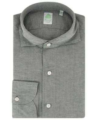 Eduardo linen and cotton shirt FINAMORE