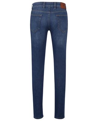 Swing cotton-blend slim fit jeans PT TORINO DENIM