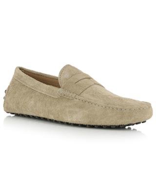 Nuovo Gommino 64c suede loafers TOD'S