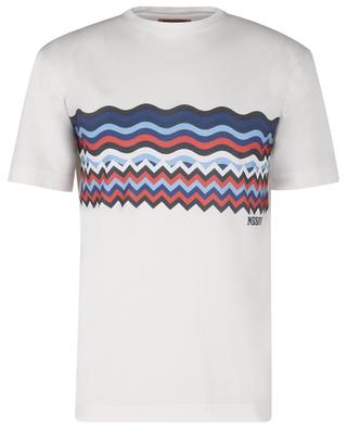 Zigzag printed cotton T-shirt MISSONI
