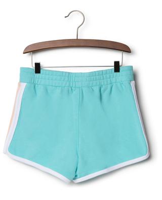 Side stripe and logo adorned girls' sweat shorts LEVI'S KIDS