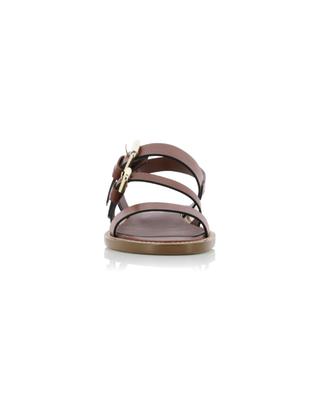 Queen 15 flat smooth leather sandals BONGENIE GRIEDER