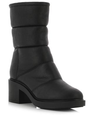Shearling 50 quilted padded ankle boots GIANVITO ROSSI
