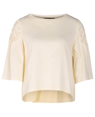 Féline cotton-blend T-shirt ARMARGENTUM