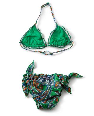 Cris Cachemire Vibe girls' triangle bikini MC2 SAINT BARTH