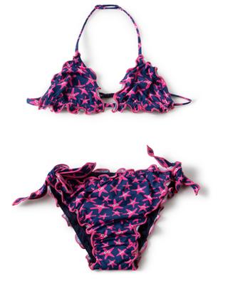 Cris Poster Starfish girls' triangle bikini MC2 SAINT BARTH
