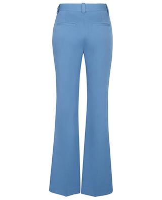 Soft Blue slim straight leg wool trousers VICTORIA BECKHAM