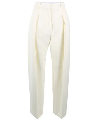 Vanilla wide-leg waistband tuck trousers VICTORIA BECKHAM