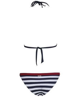 Bluco Navy striped triangle bikini BANANA MOON
