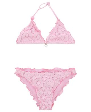 Ariela Happybay girls' lace triangle bikini BANANA MOON